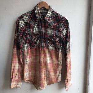 Zara two tone flannel